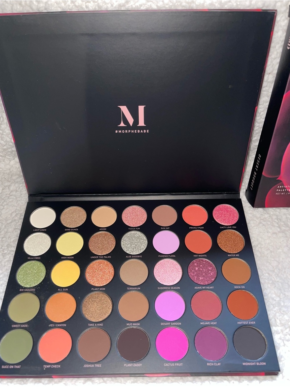 Morphe Babe 35-Color Eyeshadow Palette — Pinks, Browns, Golds & Greens